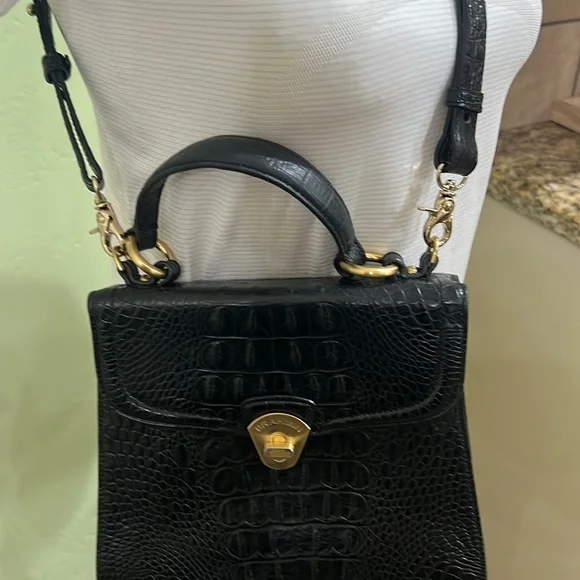 Brahmin crossbody body leather bag - Picture 3 of 16